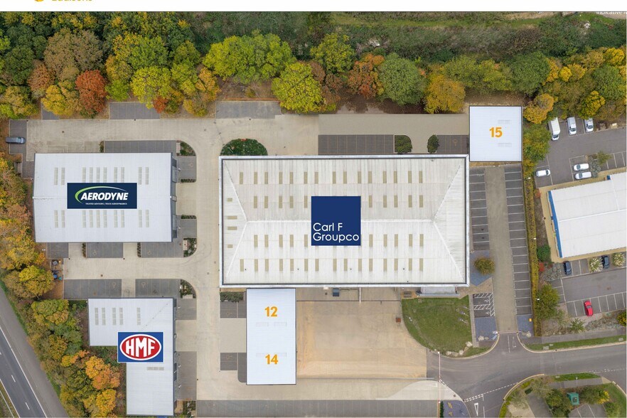Units 15 Parigan Business Park, Jacob Way, Alwalton à louer - Aérien – Image 2 sur 3