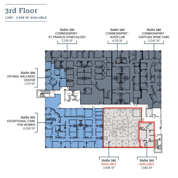 6011 E Woodmen Rd, Colorado Springs, CO à louer - Plan d’étage – Image 3 sur 18