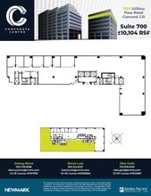 1390 Willow Pass Rd, Concord, CA à louer Plan d’étage– Image 1 sur 1