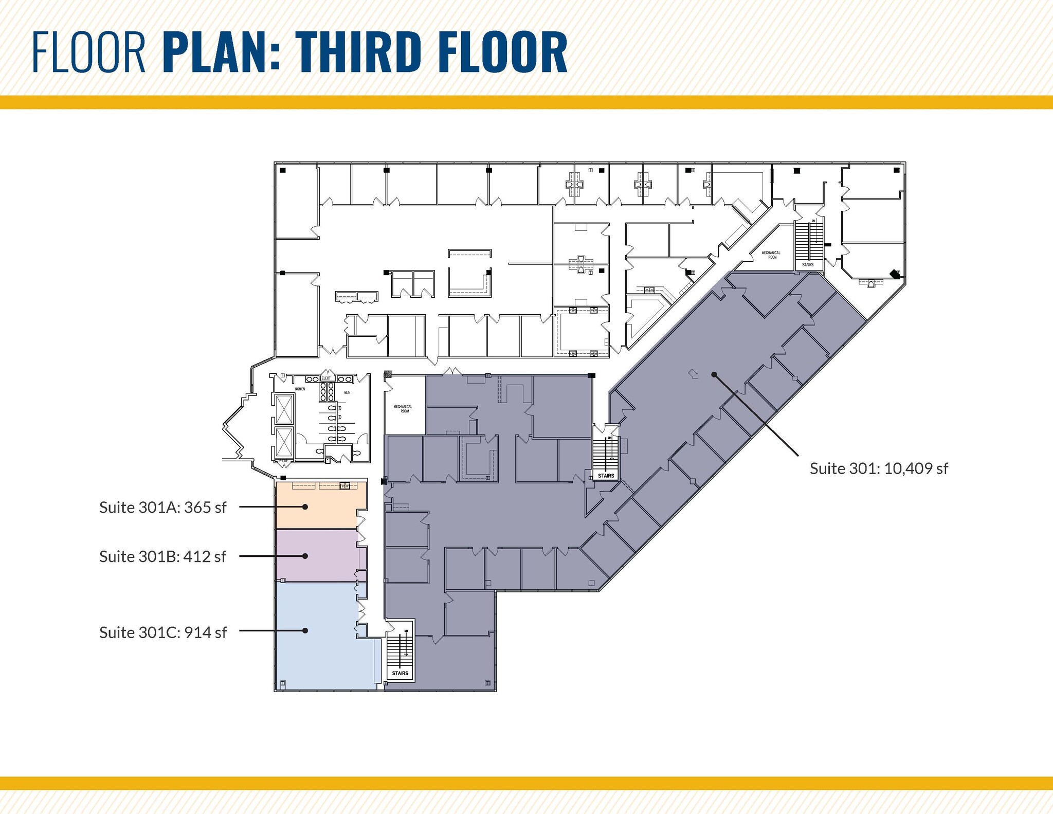 110 West Rd, Towson, MD à louer Plan d’étage– Image 1 sur 1