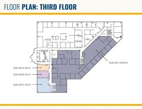 110 West Rd, Towson, MD à louer Plan d’étage– Image 1 sur 1
