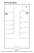 76 W Horizon Ridge Pky, Henderson, NV à louer Plan d’étage– Image 2 sur 2