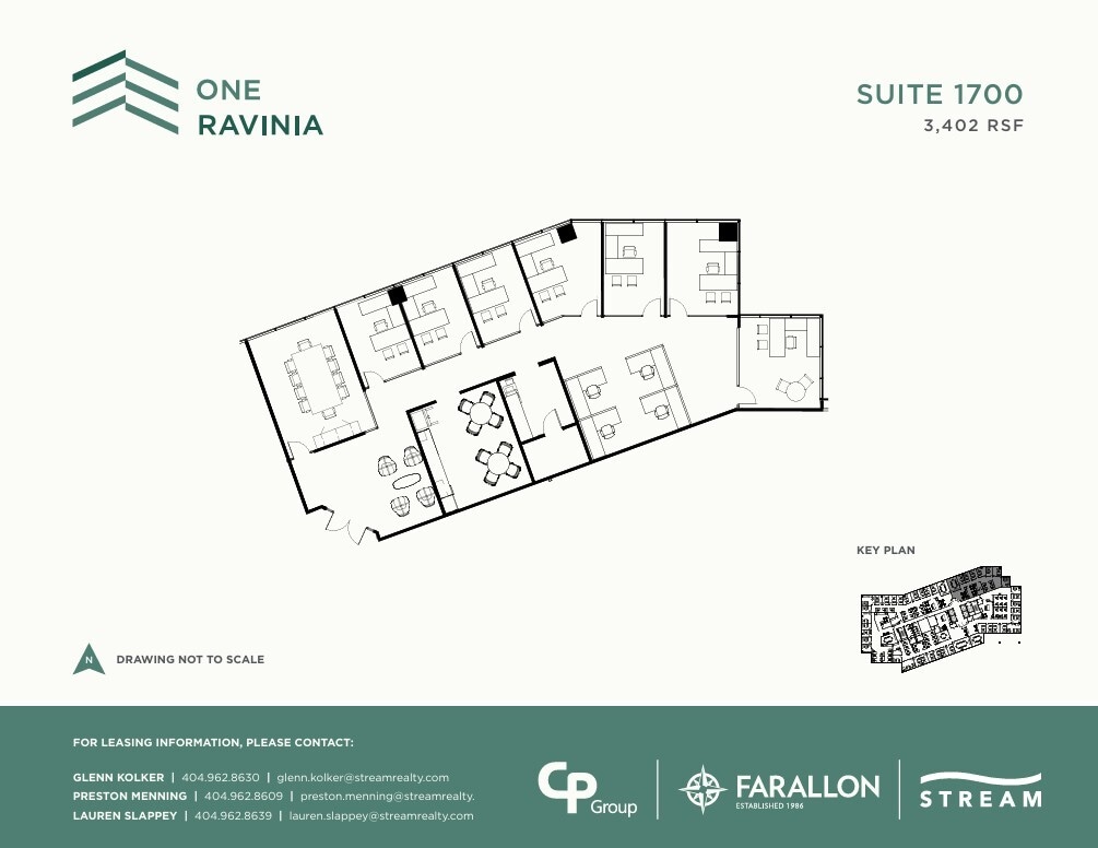 1 Ravinia Dr, Atlanta, GA à louer Plan d’étage– Image 1 sur 1