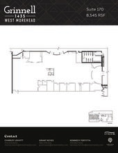 1435 W Morehead St, Charlotte, NC à louer Plan d’étage– Image 1 sur 1