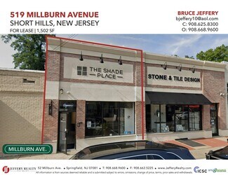 Plus de détails pour 519 Millburn Ave, Short Hills, NJ - Local commercial à louer