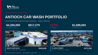 Plus de détails pour Antioch Car Wash Portfolio – Spécialisé à vendre, Antioch, CA