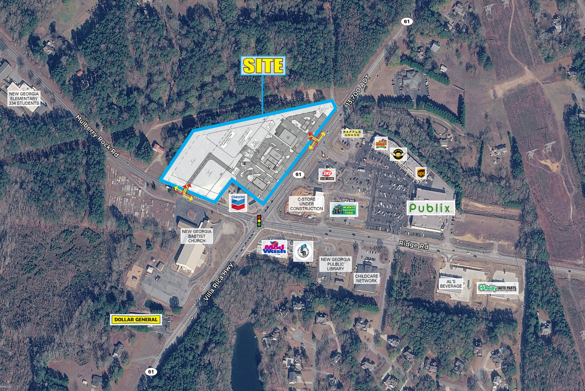 8050 Villa Rica Hwy, Dallas, GA à louer Photo de l’immeuble– Image 1 sur 4