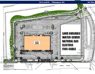 Plus de détails pour 226 Lowell St, Wilmington, MA - Terrain à louer