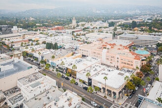 320-330 N Beverly Dr, Beverly Hills, CA - VUE AÉRIENNE  vue de carte