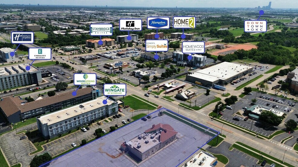 2035 S Meridian Ave, Oklahoma City, OK à vendre - Aérien – Image 1 sur 5