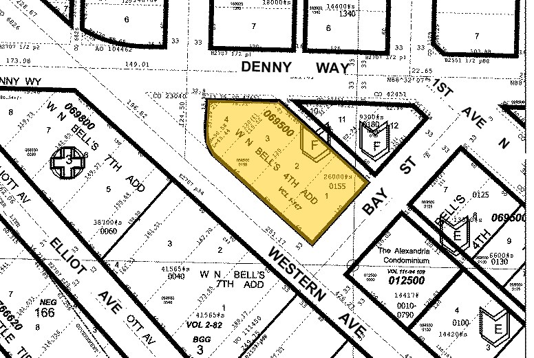 7 Denny Way, Seattle, WA à vendre - Plan cadastral – Image 2 sur 13