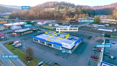 1383-1451 Earl L Core Rd, Morgantown, WV à louer Photo de l’immeuble– Image 1 sur 32