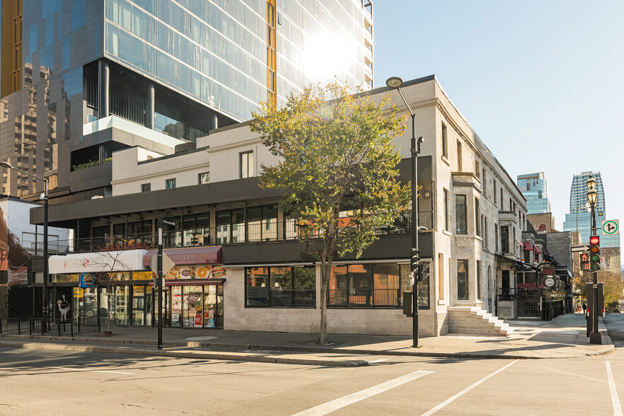 1467-1471 Rue Crescent, Montréal, QC à louer - Photo de l’immeuble – Image 3 sur 4