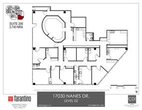 17030 Nanes Dr, Houston, TX à louer Plan de site– Image 1 sur 1