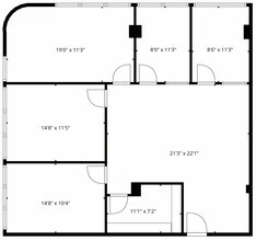 1701 Novato Blvd, Novato, CA à louer Plan d’étage– Image 1 sur 1