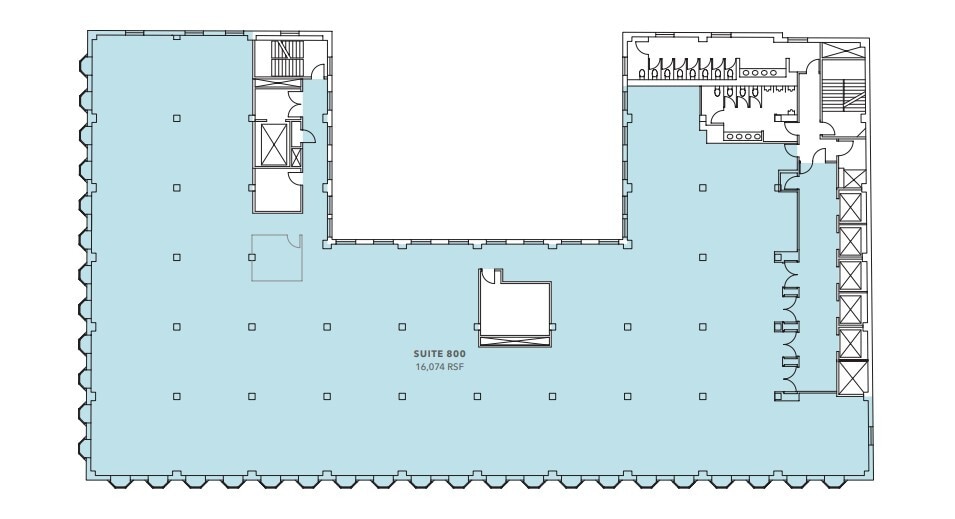 617 W 7th St, Los Angeles, CA à louer Plan d’étage– Image 1 sur 1