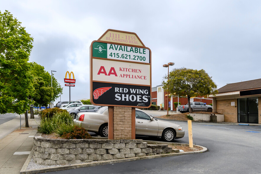 1111-1135 El Camino Real, Millbrae, CA à louer - Photo de l’immeuble – Image 1 sur 17