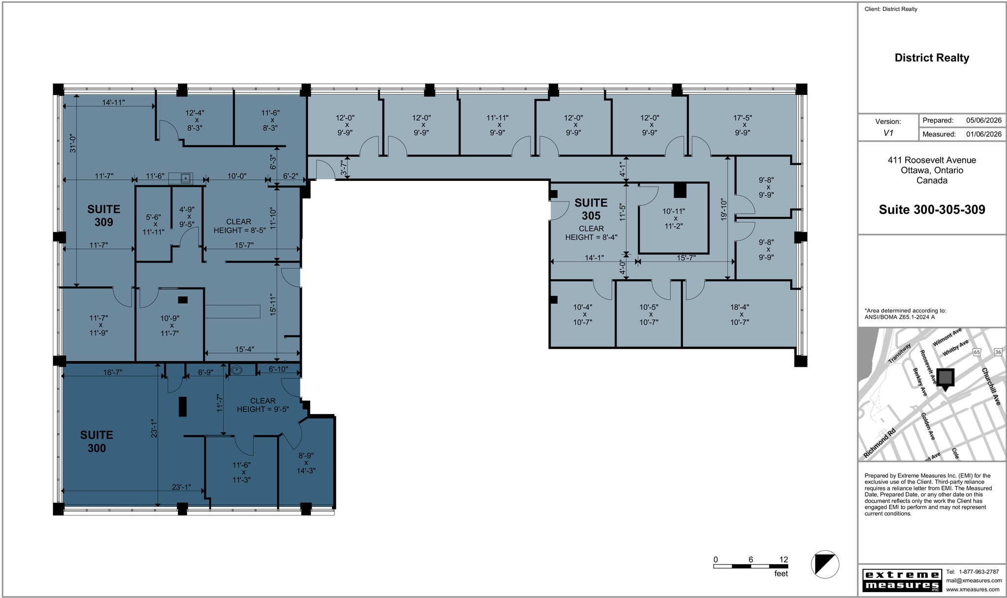 411 Roosevelt Ave, Ottawa, ON à louer Plan d’étage– Image 1 sur 16