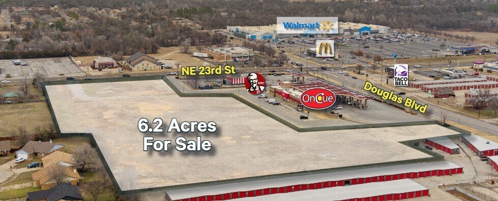 NE 23rd & Douglas Blvd, Oklahoma City, OK à vendre - Photo principale – Image 1 sur 1