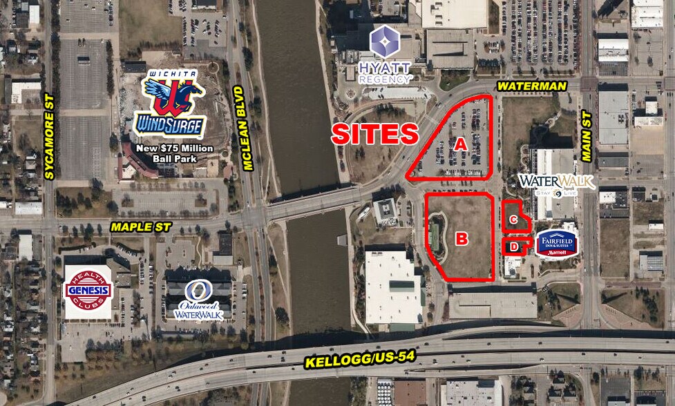 515 S Main St, Wichita, KS à louer - Aérien – Image 3 sur 3