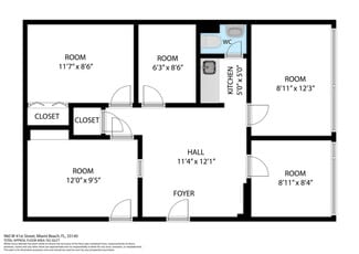 Plus de détails pour 960 W 41st St, Miami Beach, FL - Bureau à louer