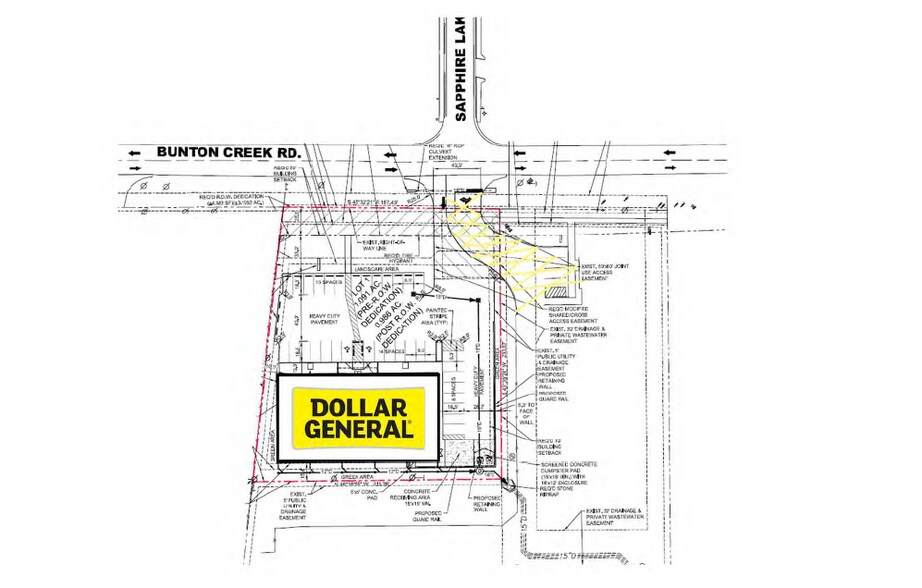 1600 Bunton Creek Rd, Kyle, TX à vendre - Plan de site – Image 3 sur 3