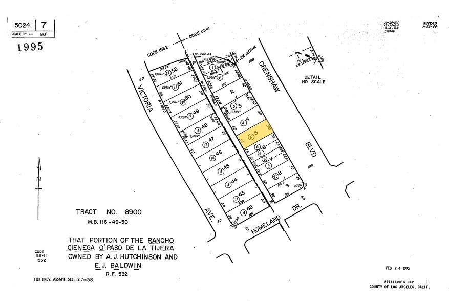 4279-4281 Crenshaw Blvd, Los Angeles, CA à louer - Plan cadastral – Image 2 sur 10