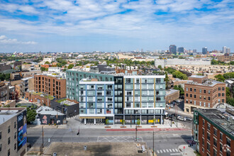 1122 W Chicago Ave, Chicago, IL - VUE AÉRIENNE  vue de carte