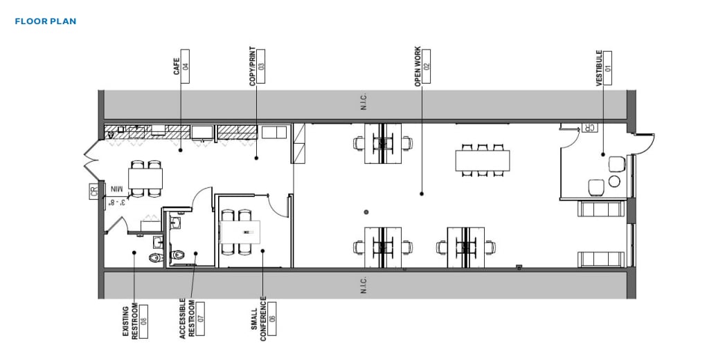 8801 Lead Mine Rd, Raleigh, NC à louer Plan d’étage– Image 1 sur 1