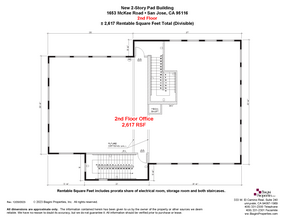 1609-1643 Mckee Rd, San Jose, CA à louer Plan d’étage– Image 2 sur 5