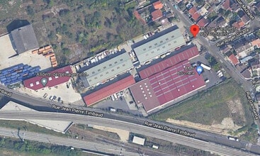 Stains, SSD - Vue aérienne vue de carte - Image1