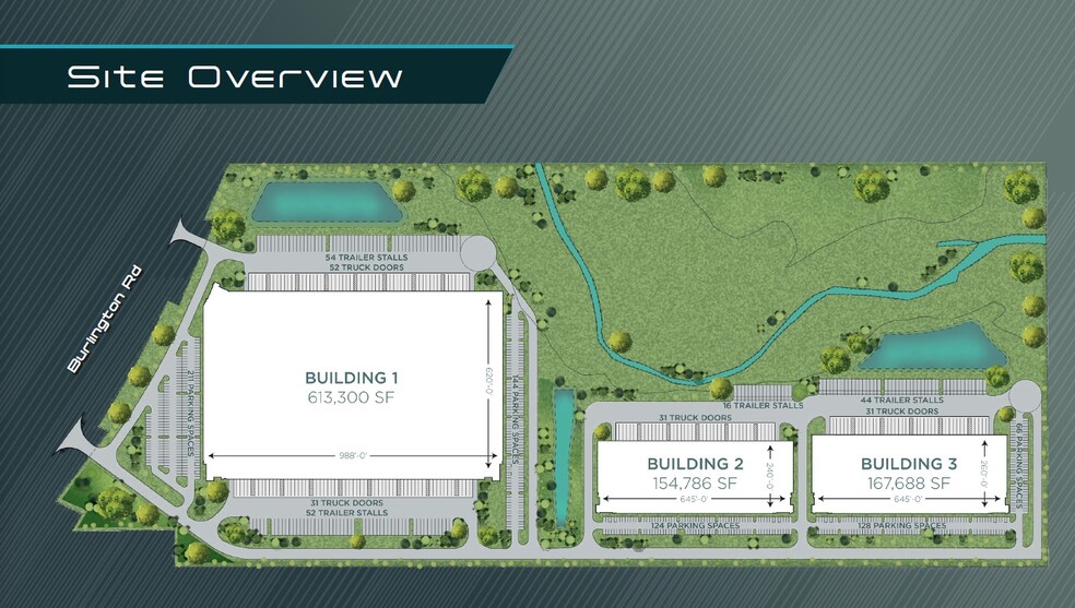 10812 Burlington Rd, Somers, WI à louer - Plan de site – Image 2 sur 4