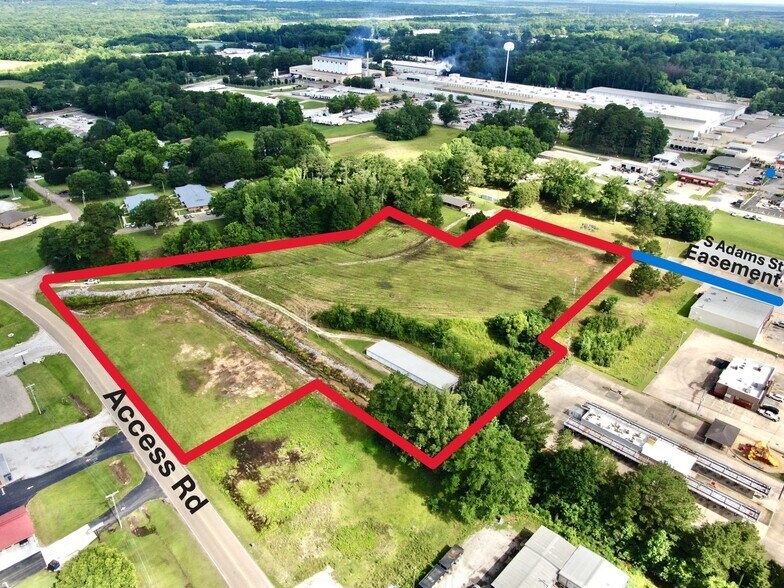 1608 S Adams St, Fulton, MS à vendre - Aérien – Image 3 sur 8
