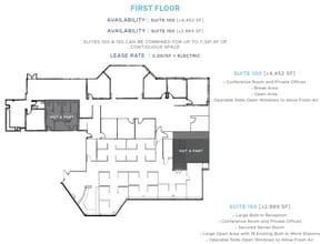 4747 Morena Blvd, San Diego, CA à vendre Plan d’étage– Image 1 sur 1