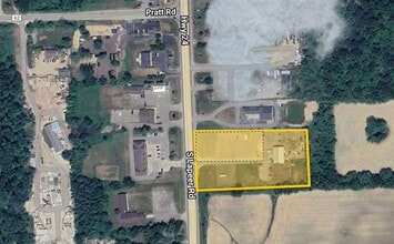 3549 Lapeer Rd, Metamora, MI - Vue aérienne vue de carte