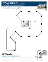 12750 Merit Dr, Dallas, TX à louer Plan de site– Image 2 sur 2