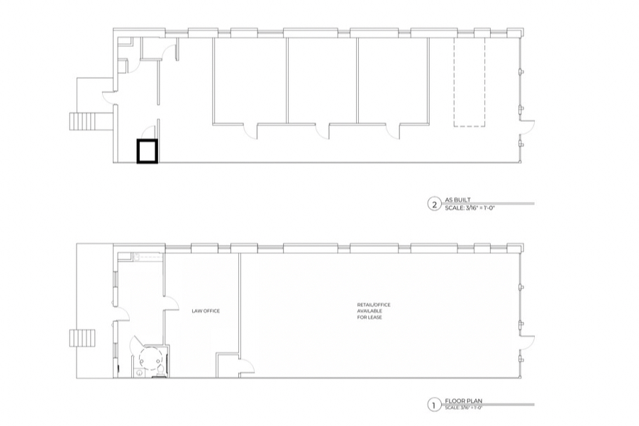 215 S College St, Waxahachie, TX à louer Plan d’étage– Image 1 sur 1
