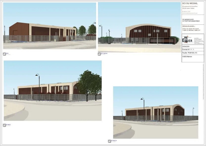 Terrain dans Le Mesnil-Amelot à vendre - Plan d’étage – Image 3 sur 3