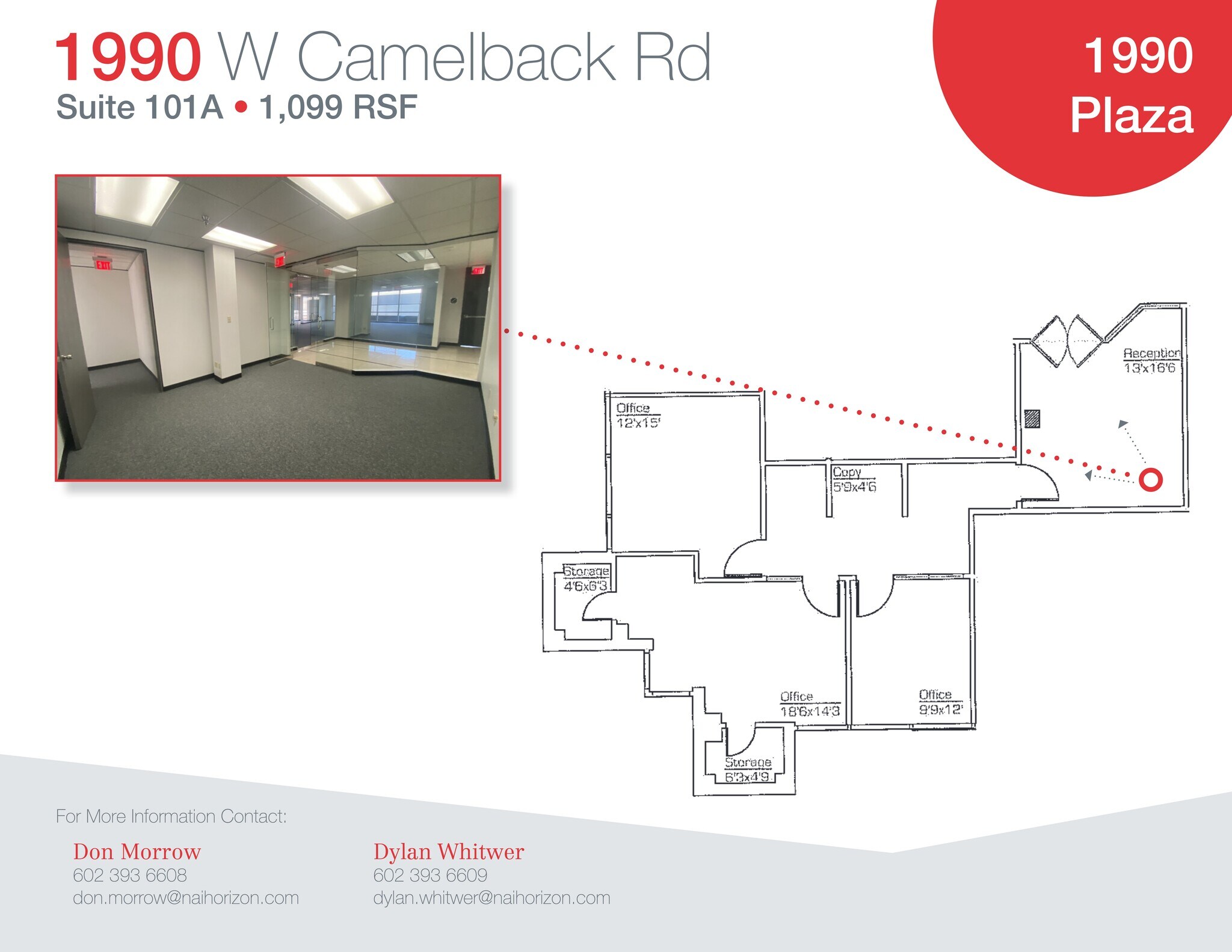1990 W Camelback Rd, Phoenix, AZ à louer Plan de site– Image 1 sur 1