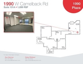 1990 W Camelback Rd, Phoenix, AZ à louer Plan de site– Image 1 sur 1