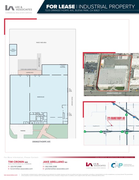 7225 Orangethorpe Ave, Buena Park, CA à louer - Plan de site – Image 3 sur 3