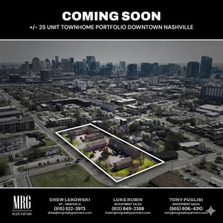Plus de détails pour 516 19th Ave N, Nashville, TN - Logement à vendre