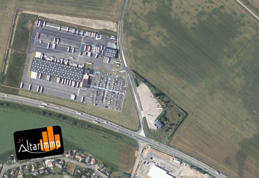 Terrain dans La Madeleine-de-Nonancourt à vendre - Aérien – Image 3 sur 3