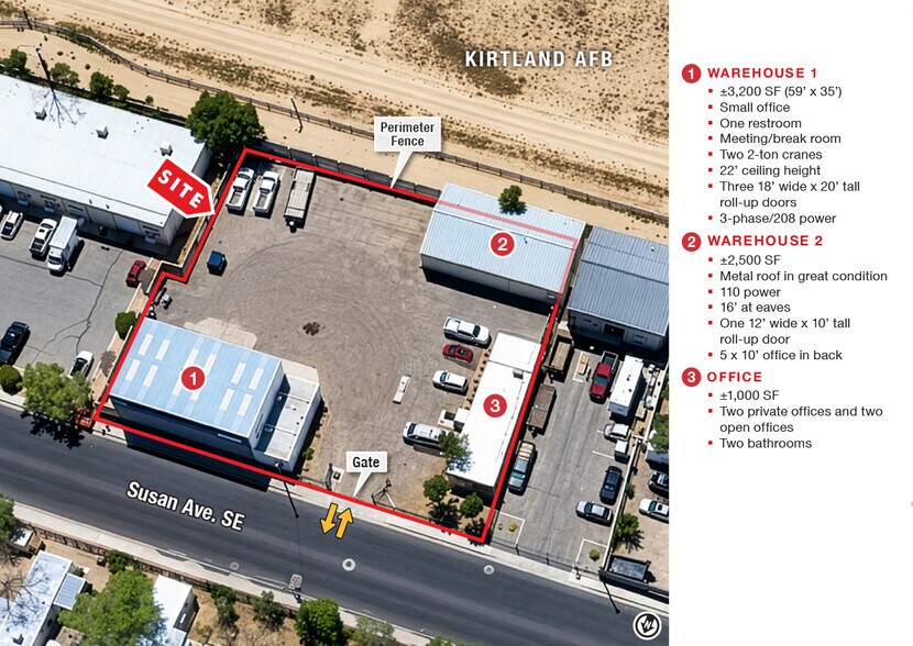 8800 Susan Ave SE, Albuquerque, NM à louer - Photo de l’immeuble – Image 2 sur 11