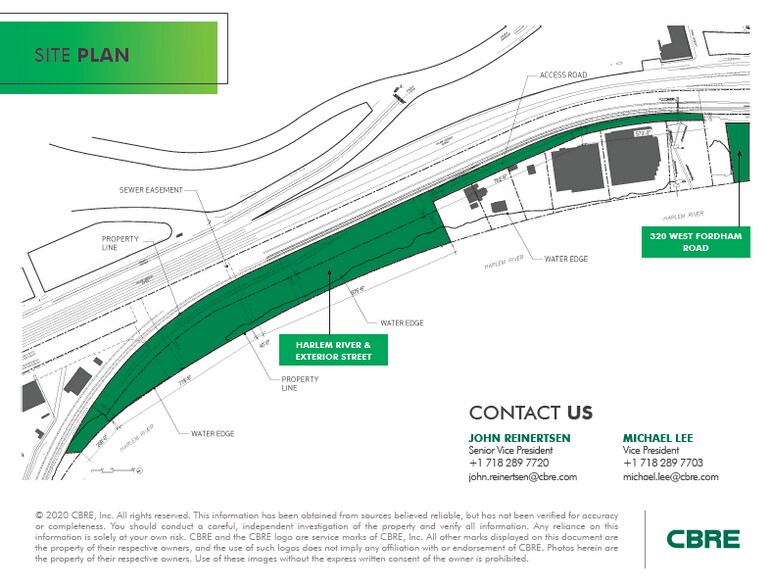 Harlem River & Exterior St, Bronx, NY à louer - Plan de site – Image 2 sur 2