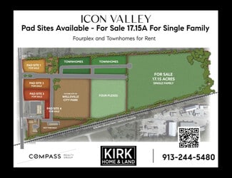 Plus de détails pour Poplar Street & Sixth Street, Wellsville, KS - Terrain à vendre