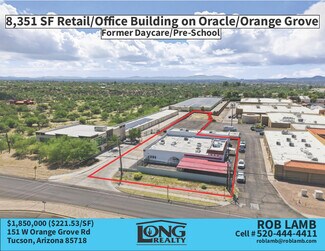 Plus de détails pour 151 W Orange Grove Rd, Tucson, AZ - Local commercial à vendre