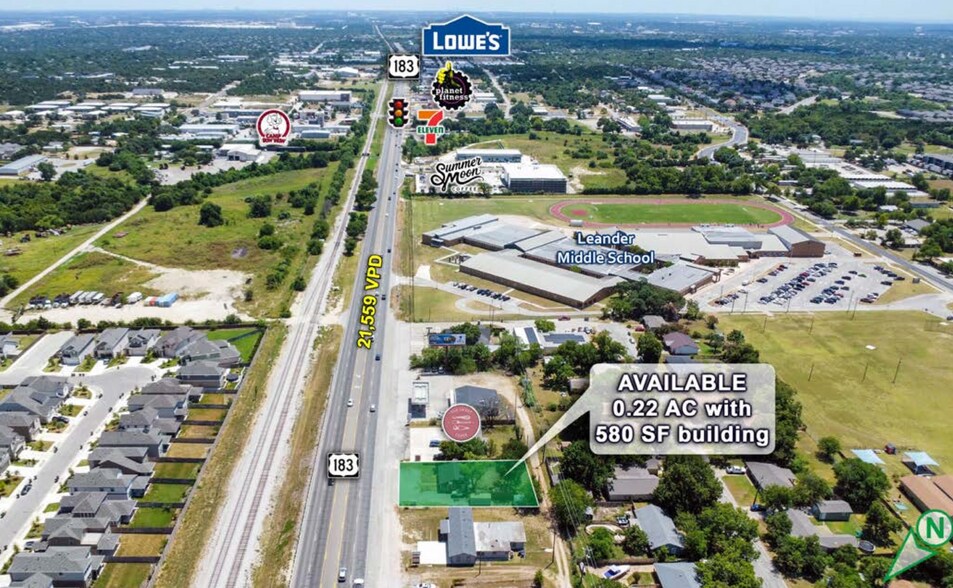 303 S Highway 183, Leander, TX à vendre - Photo de l’immeuble – Image 2 sur 8