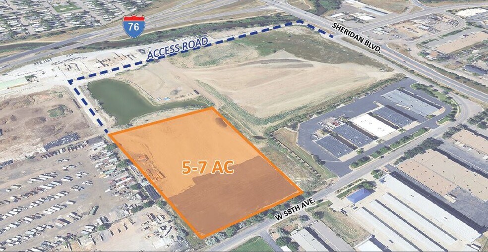 5590 Sheridan Blvd, Arvada, CO à louer - Photo de l’immeuble – Image 1 sur 2