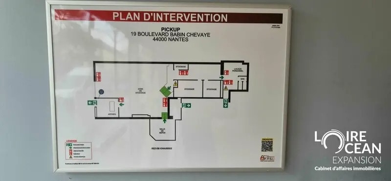 Local d'activités dans Nantes à vendre - Plan d’étage – Image 2 sur 10